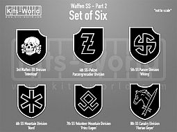 Kitsworld SAV Sticker Set - Waffen SS - Part 2 